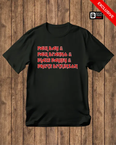 Camiseta Iron Maiden Vocals
