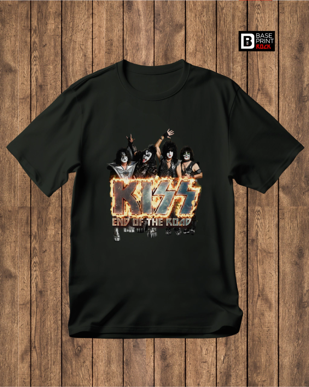 Camiseta Kiss End of the Road