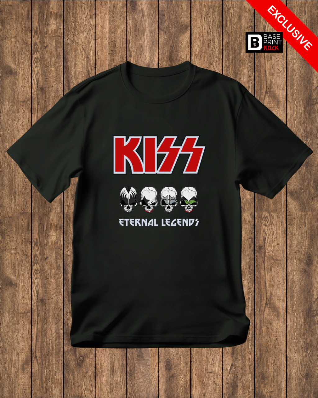 Camiseta Kiss Eternal Legends