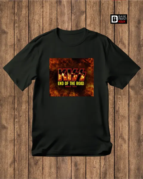Camiseta Kiss Fire