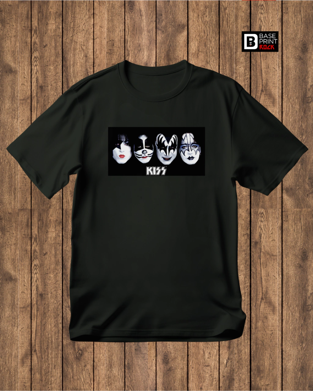Camiseta Kiss Formation