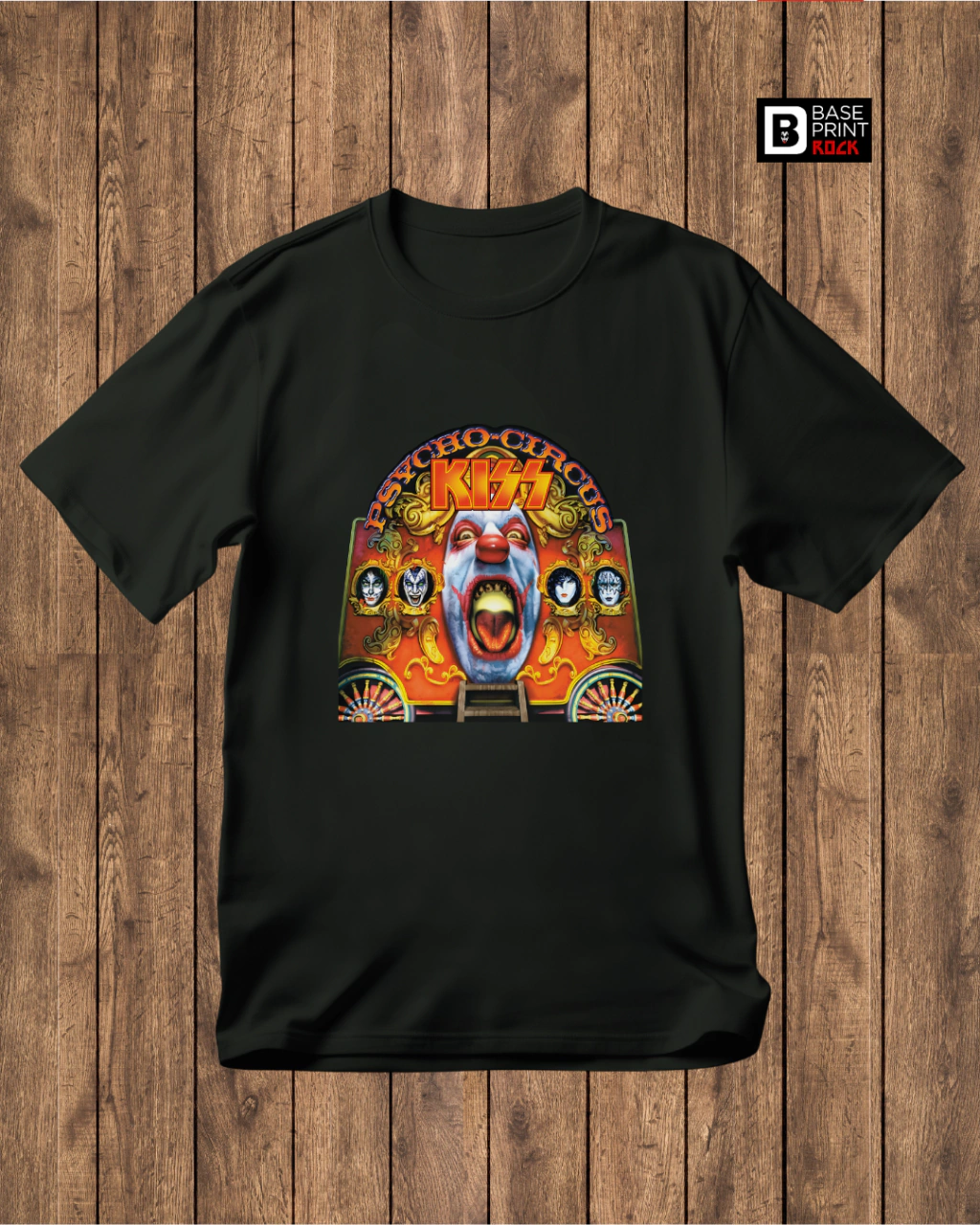 Camiseta Kiss Psycho Circus