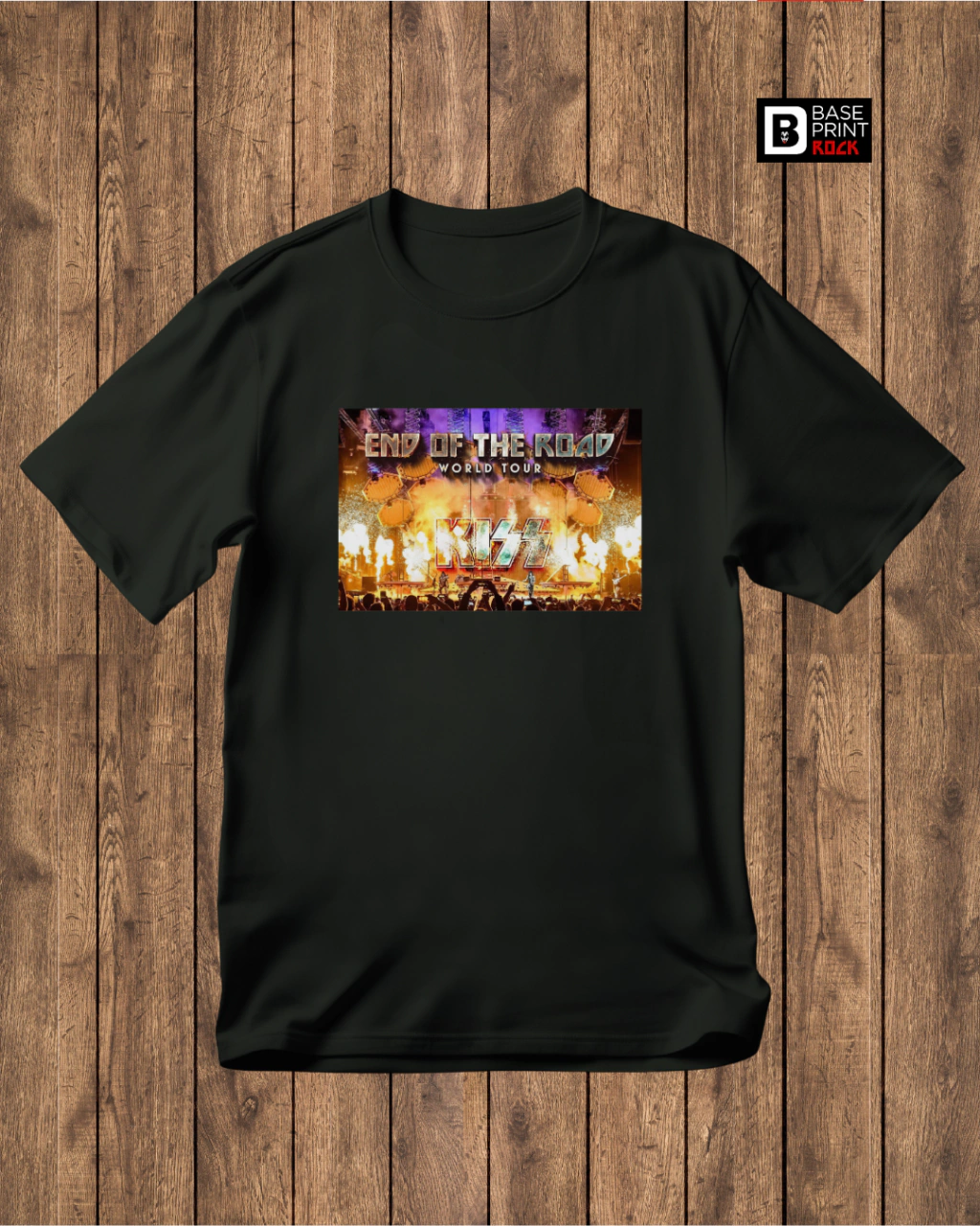 Camiseta Kiss World Tour