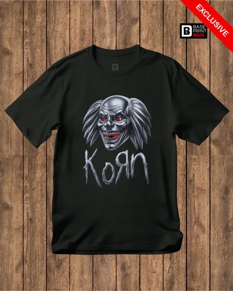Camiseta Korn Iron Clown