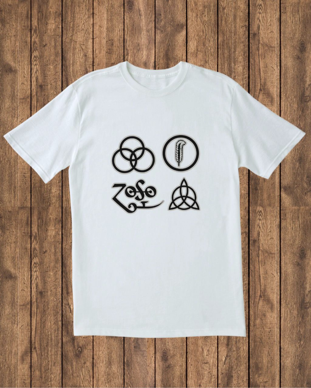 Camiseta Led Zeppelin Symbols