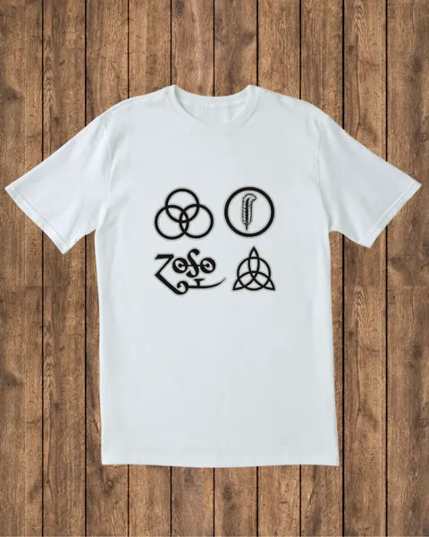 Camiseta Led Zeppelin Symbols