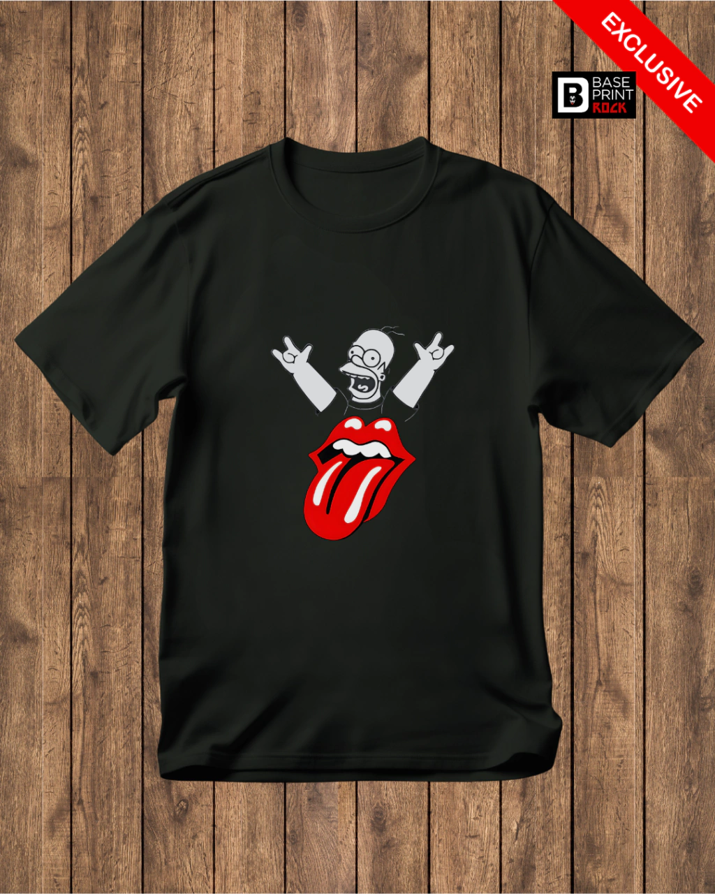 Camiseta Linha Homer Lips & Tongue 2