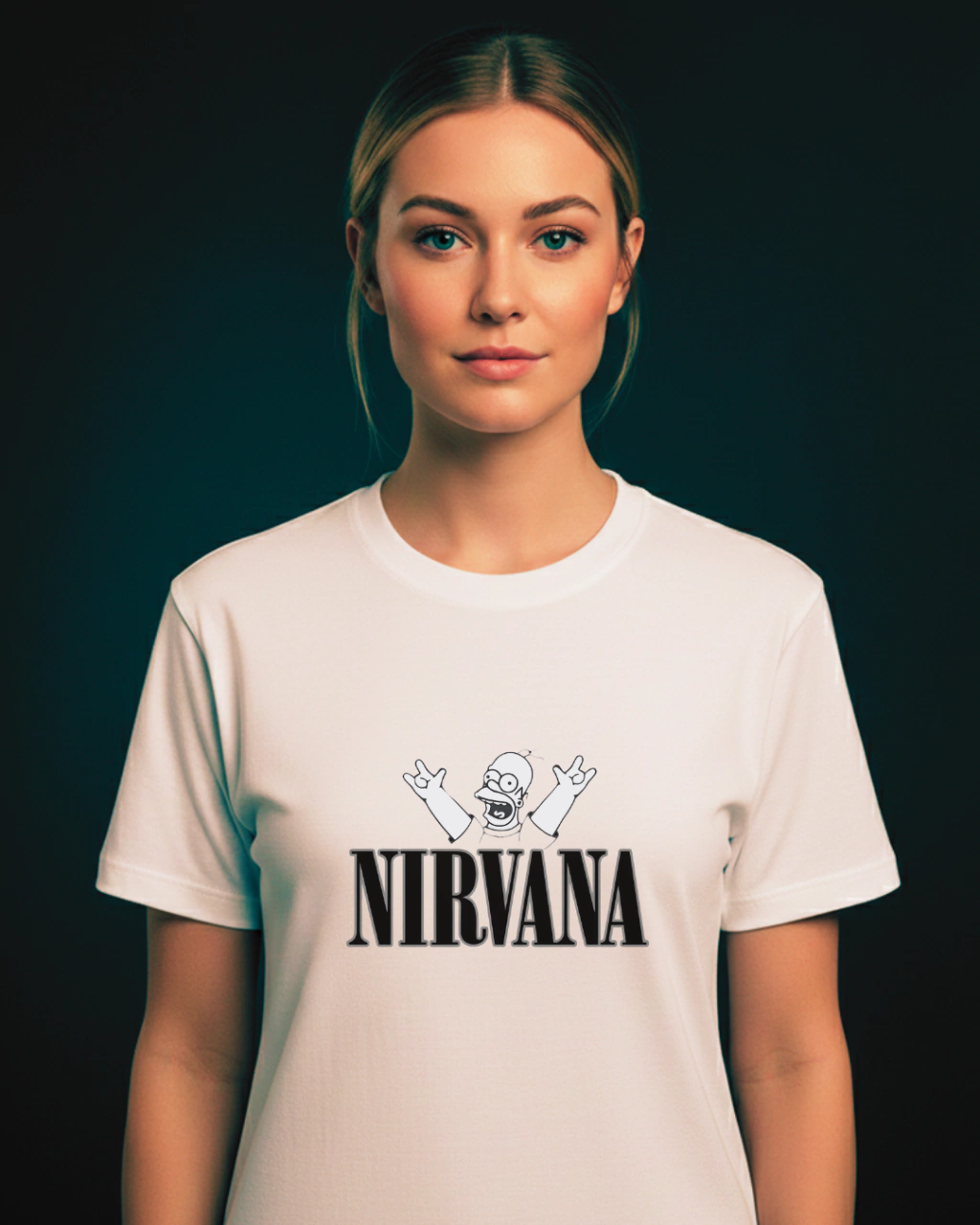 Camiseta Linha Homer Nirvana 3 — foto 2
