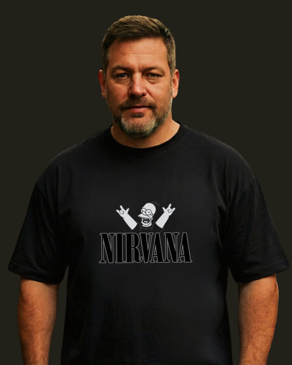 Camiseta Linha Homer Nirvana 3 — foto 4