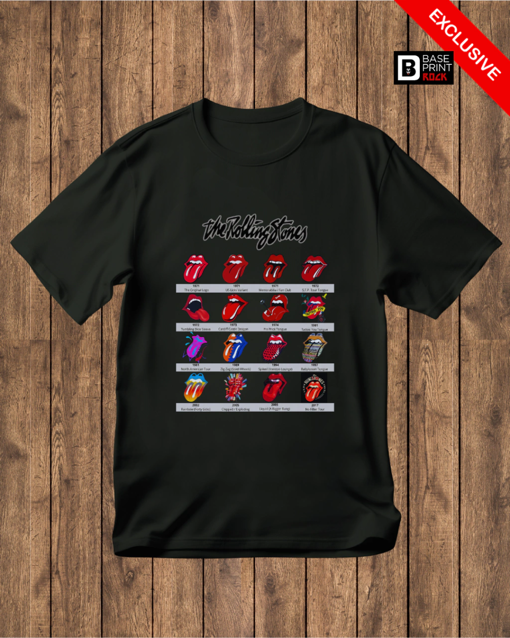 Camiseta Lips & Tongue Evolution