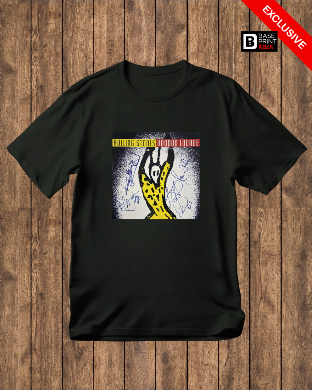 Camiseta Lips & Tongue Vodoo Lounge