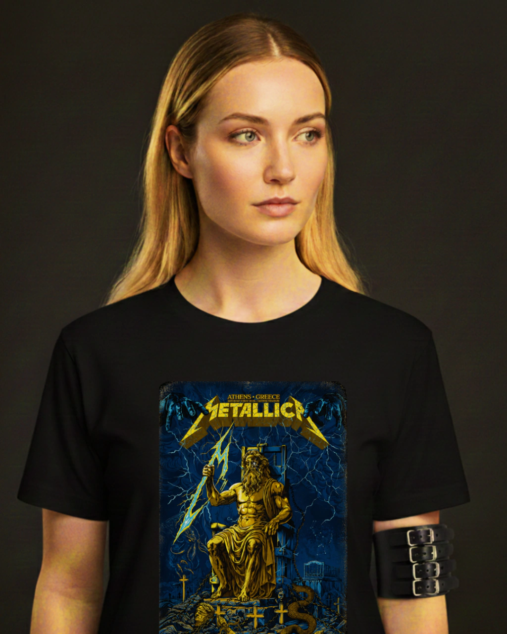 Camiseta Metallica Athens — foto 2