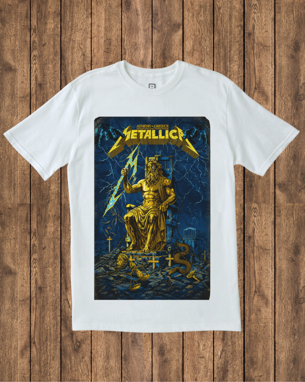 Camiseta Metallica Athens — foto 3