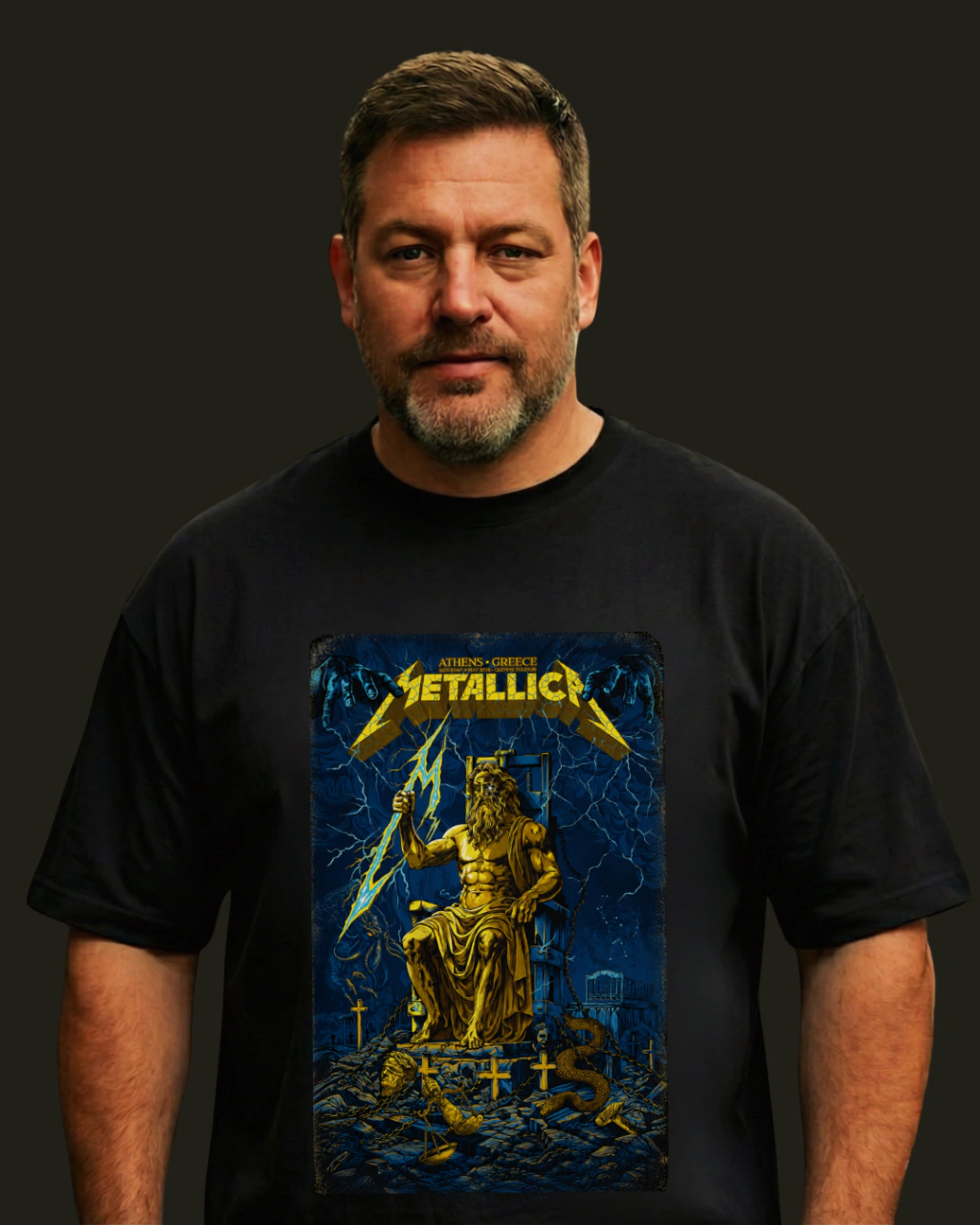 Camiseta Metallica Athens — foto 4