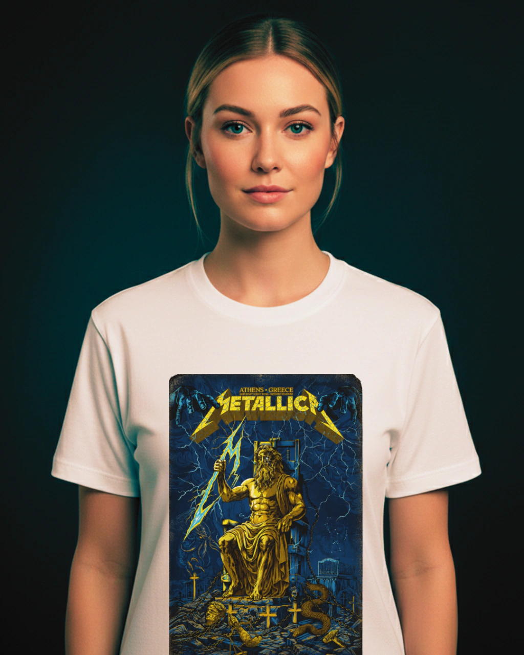 Camiseta Metallica Athens — foto 5