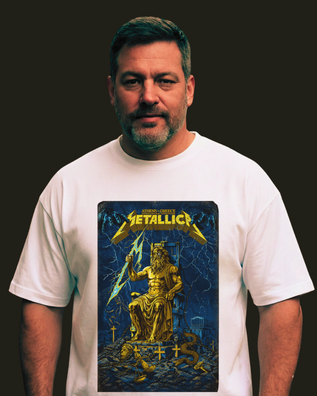 Camiseta Metallica Athens — foto 6