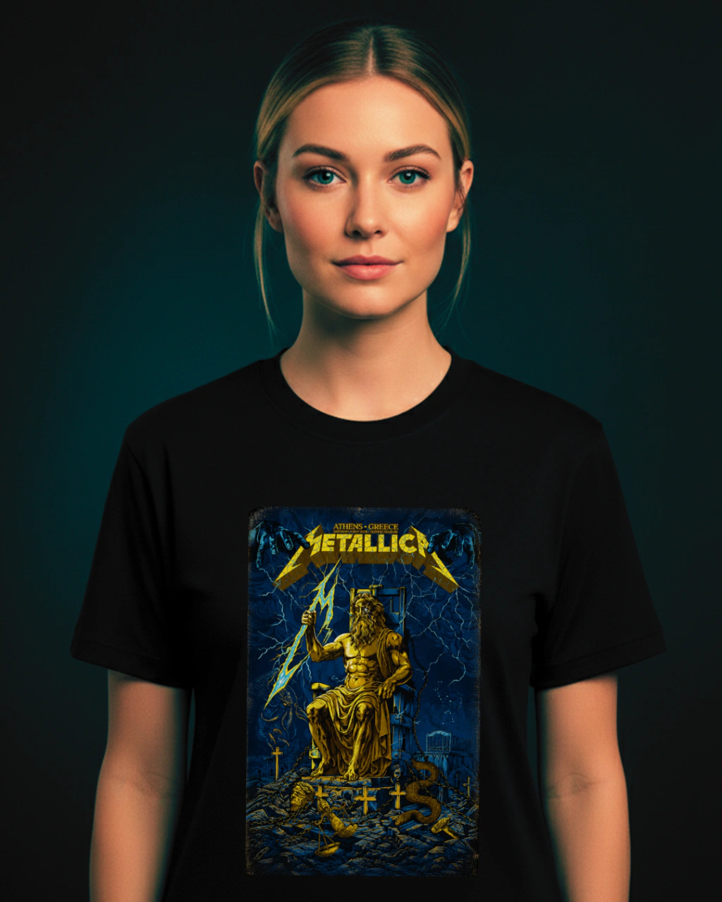 Camiseta Metallica Athens — foto 8