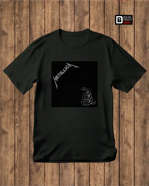 Camiseta Metallica Black Álbum