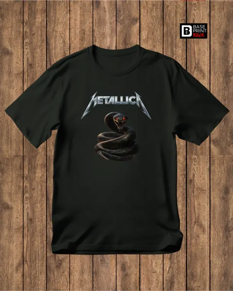 Camiseta Metallica Killer Snake