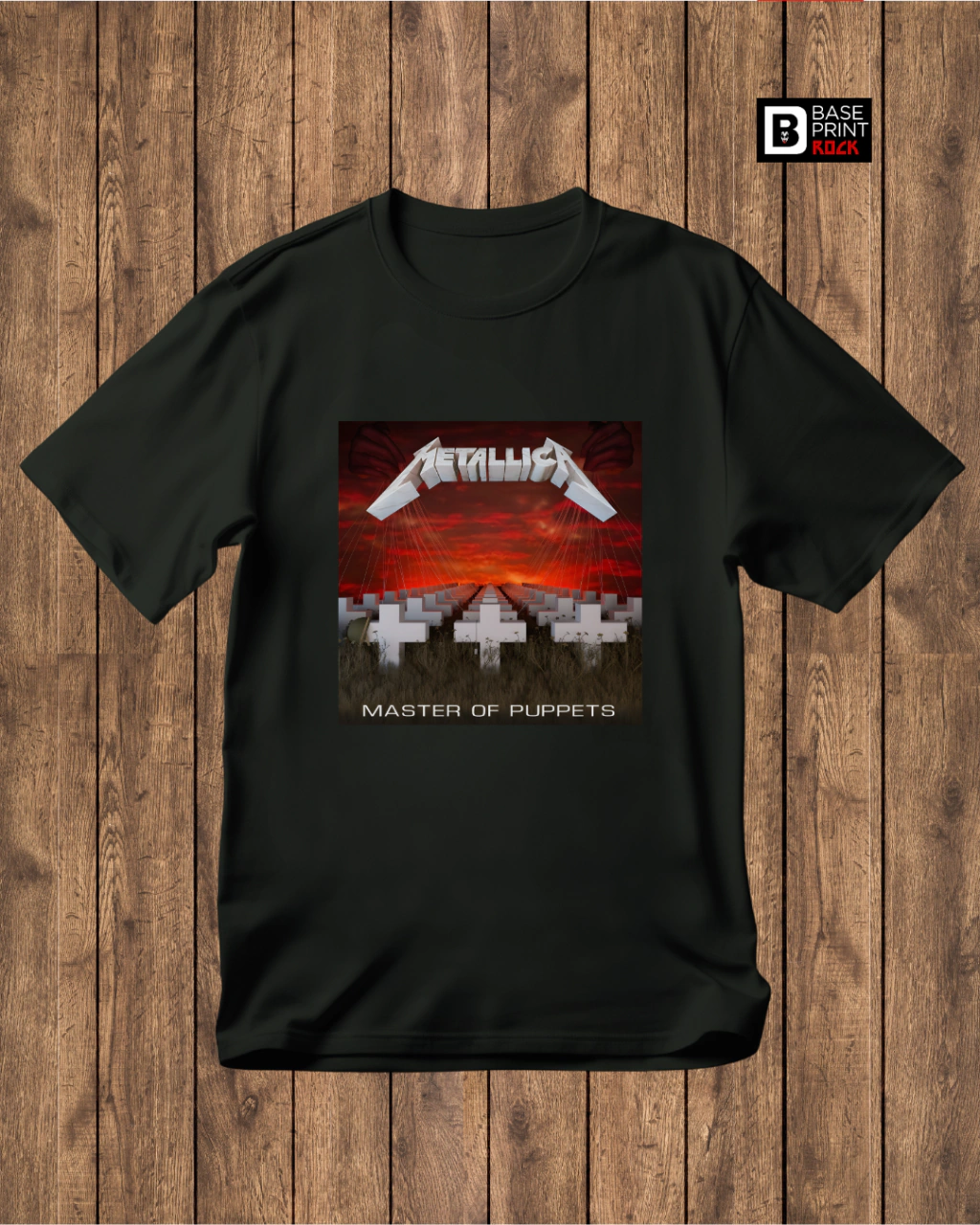 Camiseta Metallica Master of Puppets