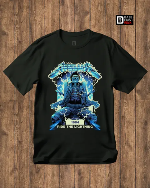 Camiseta Metallica Ride The Lightning 1984