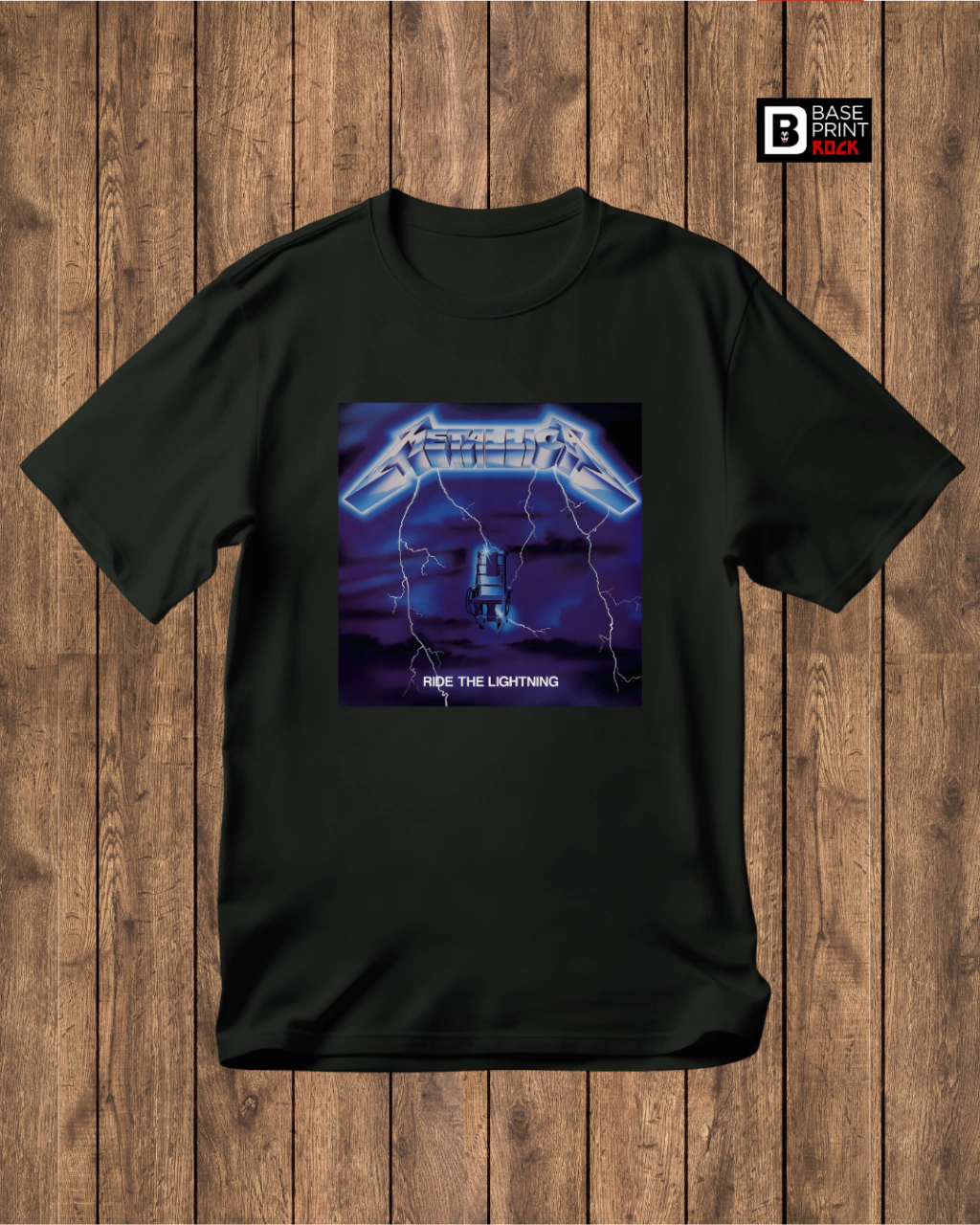 Camiseta Metallica Ride the Lightning