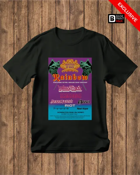 Camiseta Monsters of Rock 1980 1ª Edição