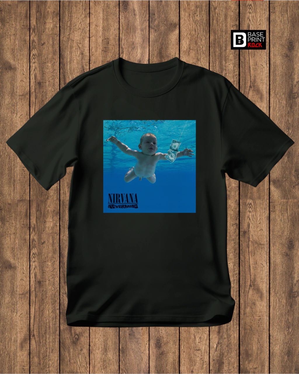 Camiseta Nirvana Nevermind