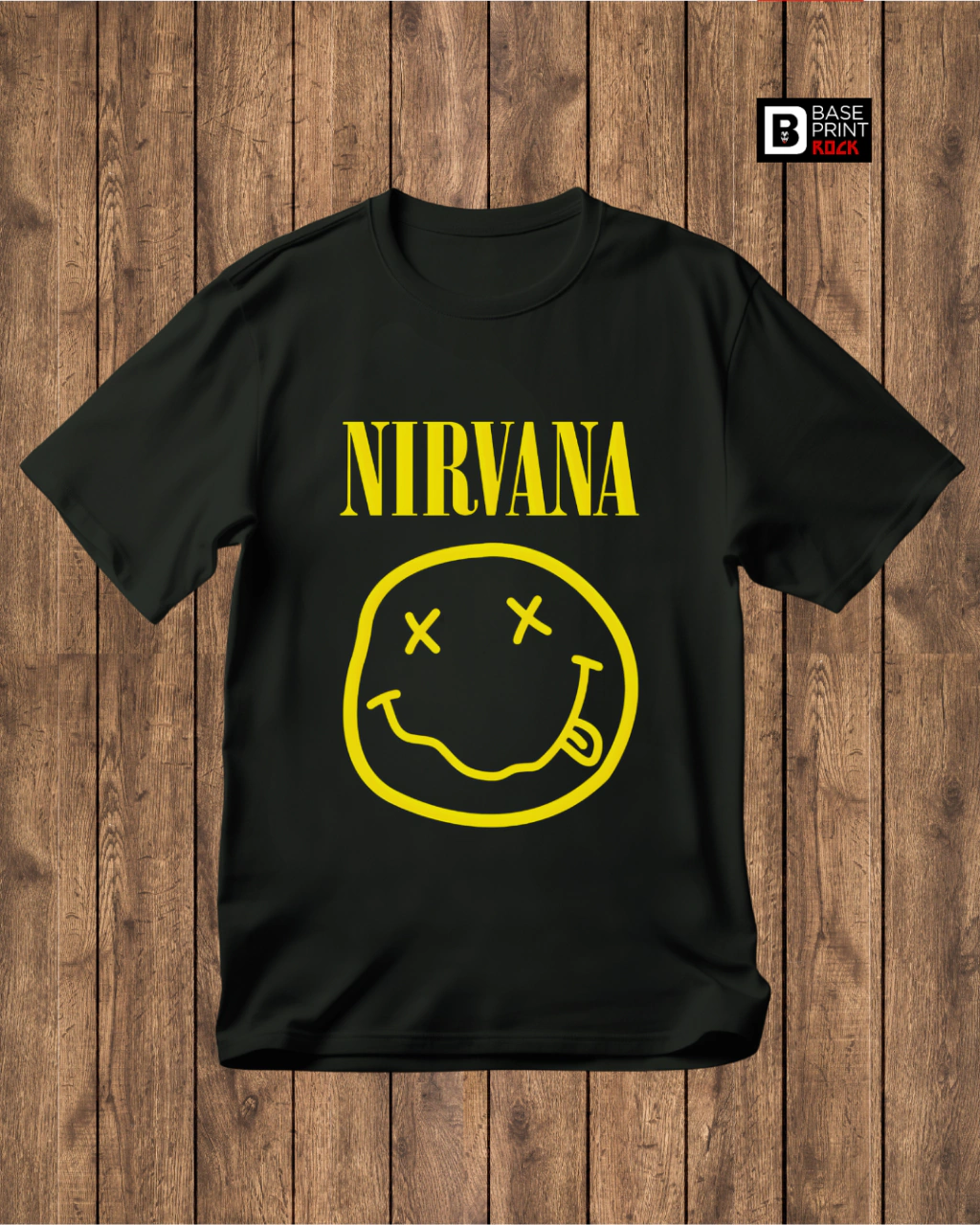 Camiseta Nirvana Smiley