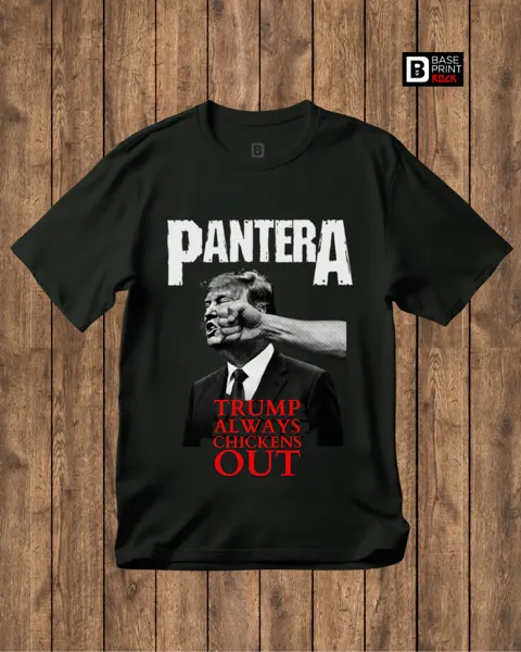 Camiseta PanterA Trump Always Chickens Out