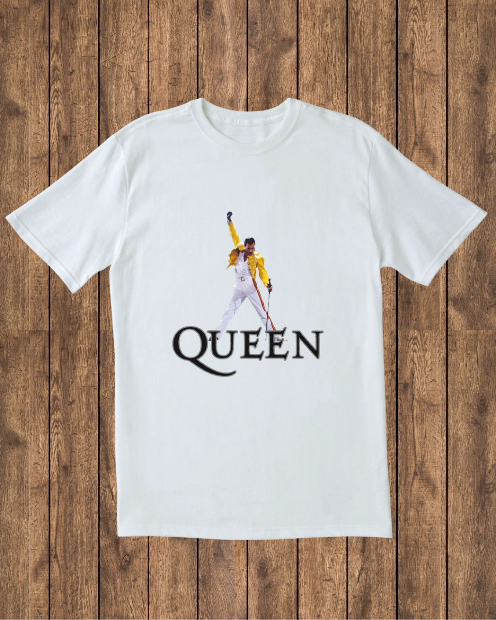 Camiseta Queen Freddie Color
