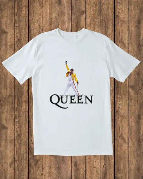 Camiseta Queen Freddie Color