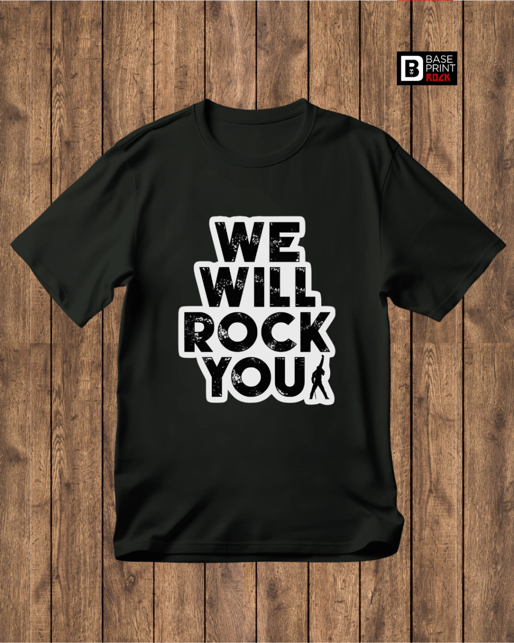 Camiseta Queen We Will Rock You