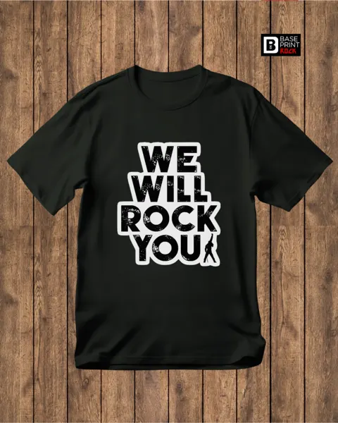 Camiseta Queen We Will Rock You