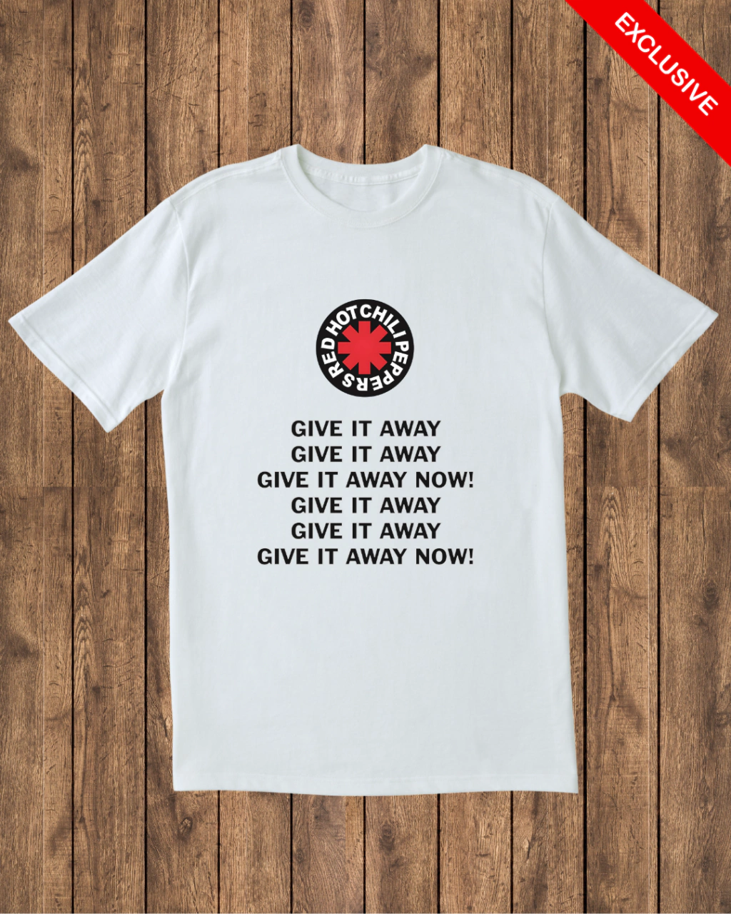 Camiseta Red Hot Chili Peppers Give It Away