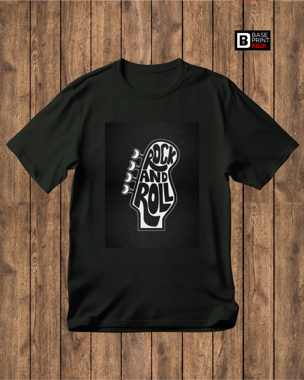 Camiseta Rock and Roll