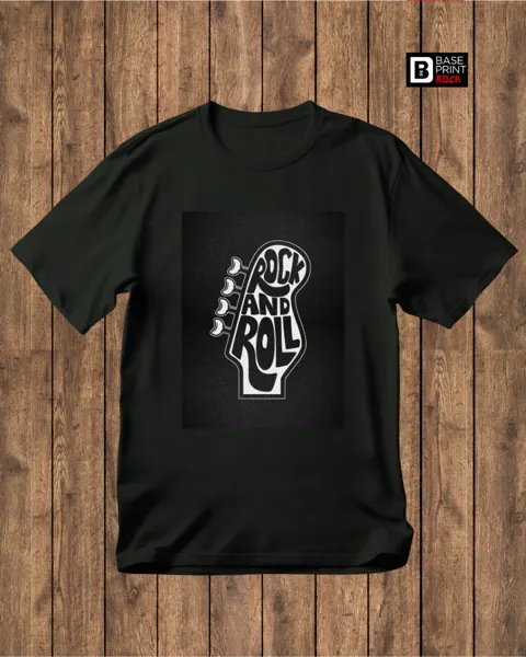 Camiseta Rock and Roll