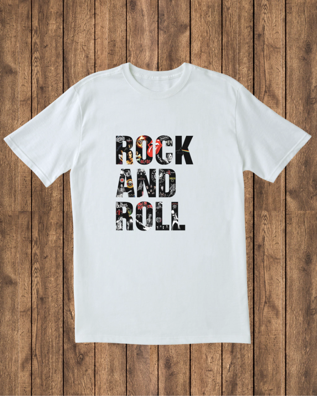 Camiseta Rock Bands