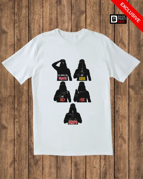Camiseta Santíssimo Rock White
