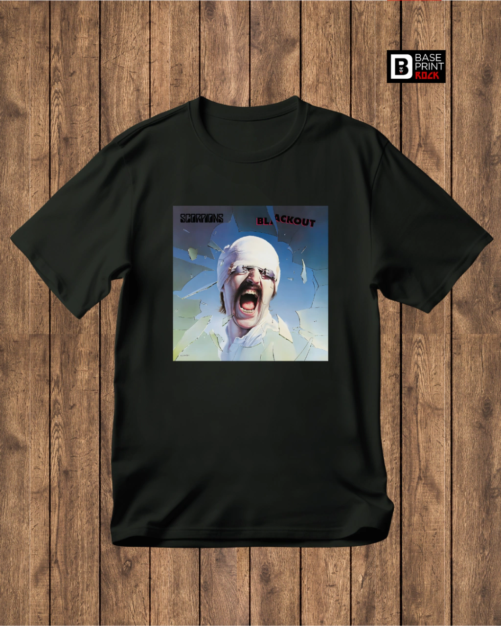 Camiseta Scorpions Blackout