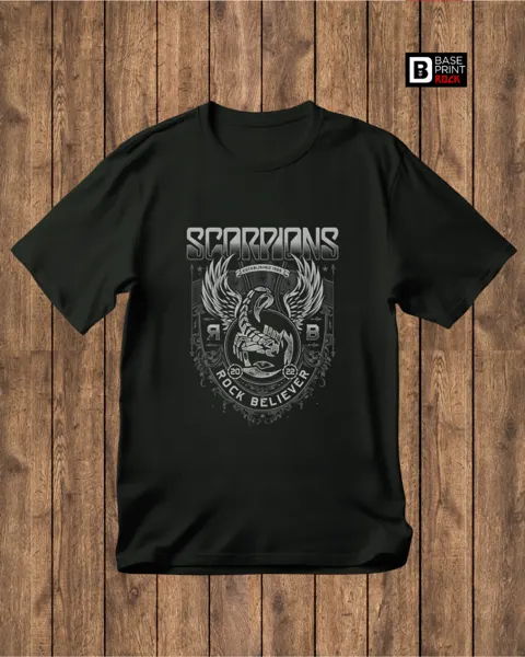 Camiseta Scorpions Rock Believer