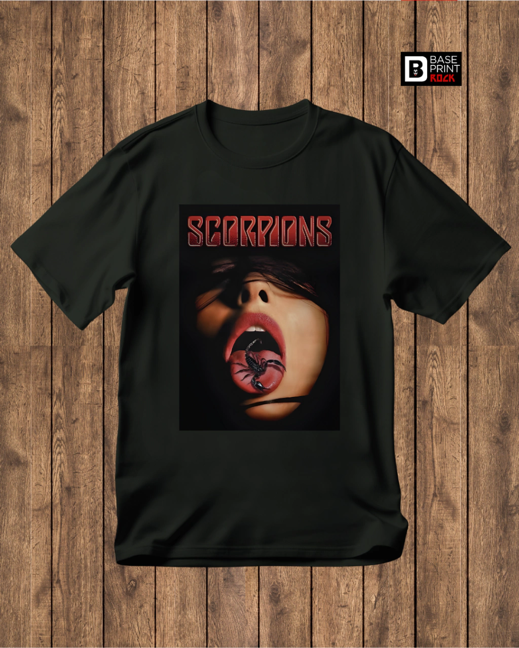 Camiseta Scorpions Tongue