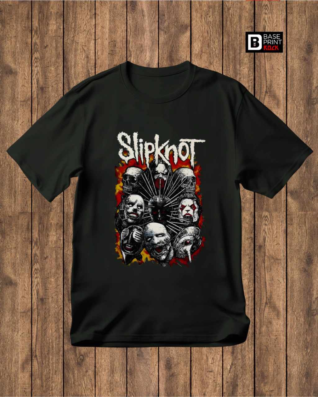 Camiseta Slipknot Spiked