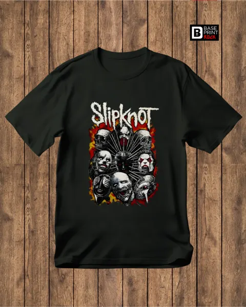 Camiseta Slipknot Spiked