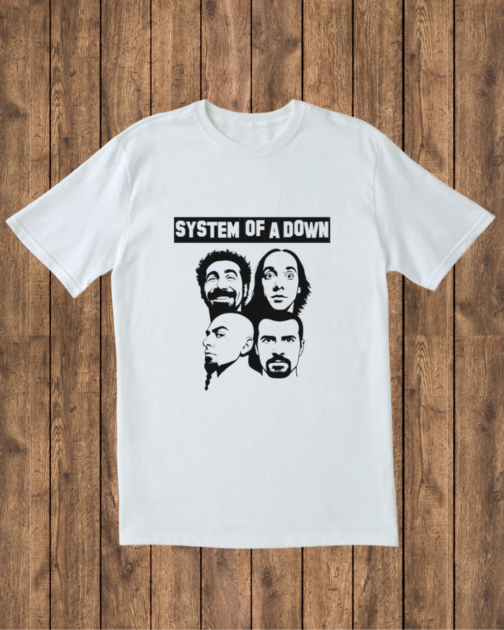 Camiseta System of a Down Formation