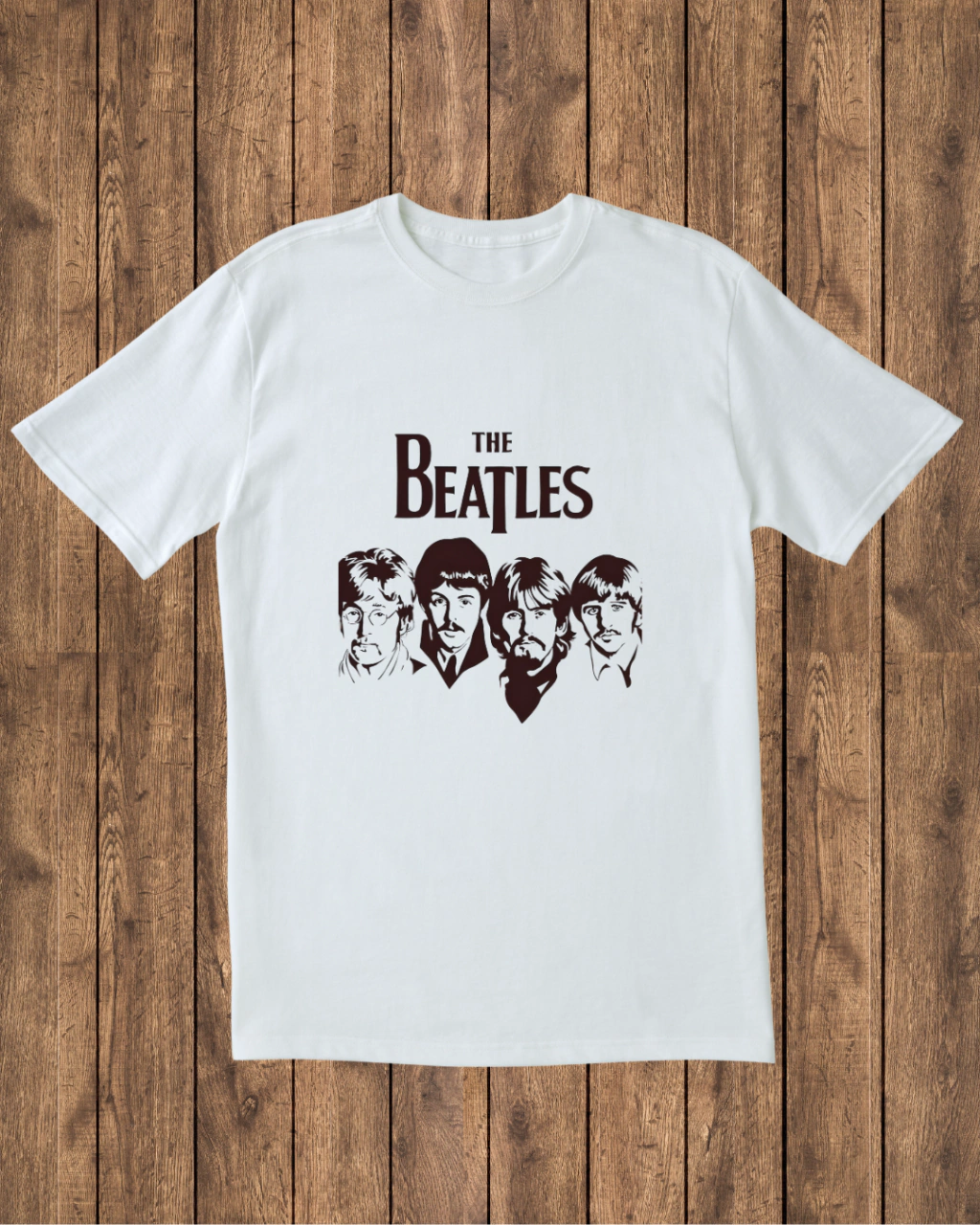 Camiseta The Beatles Formation