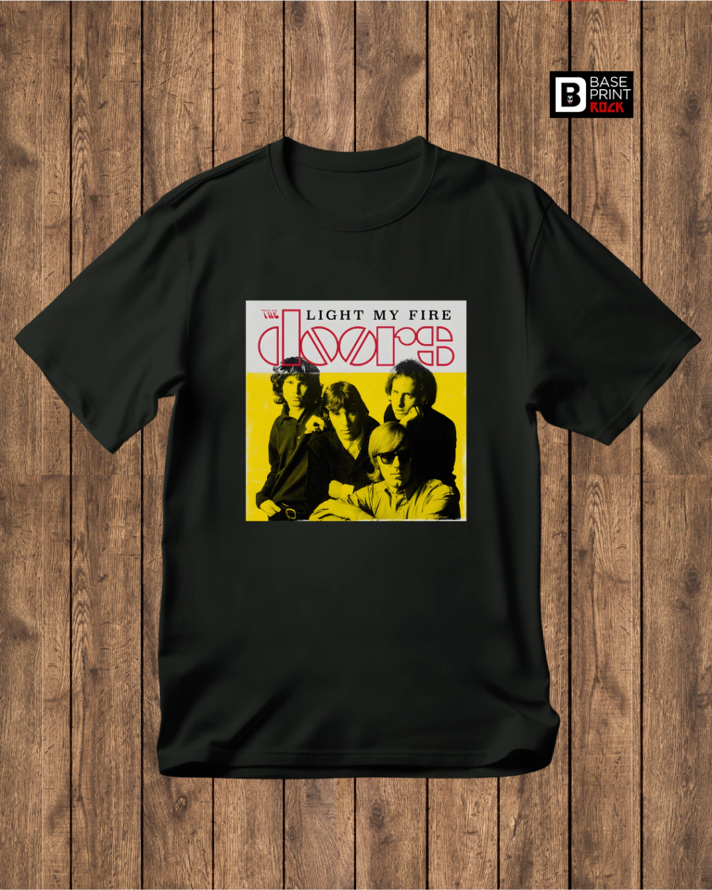 Camiseta The Doors Light My Fire