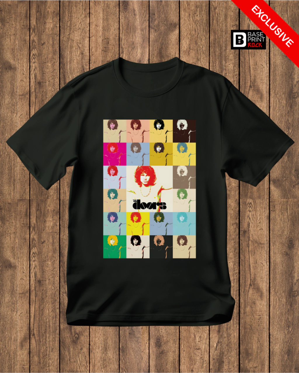 Camiseta The Doors Mosaic