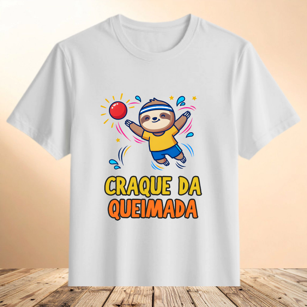 Camiseta Craque da Queimada