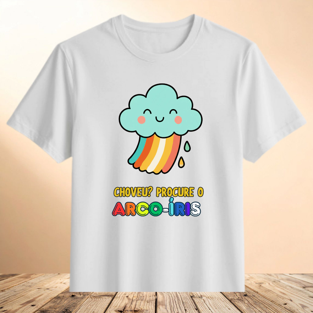 Camiseta Arco-Íris